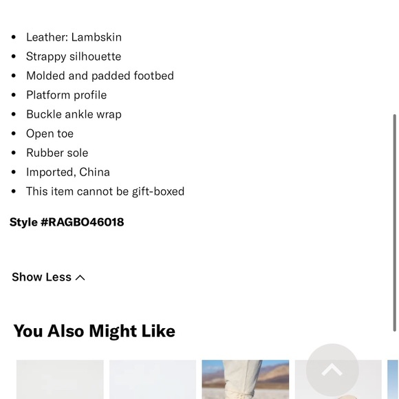 rag & bone Logan Sandals WORN ONCE SZ 39 - Picture 5 of 8